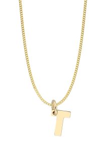 375/- Gold Anhänger "Golden Initials" ohne Kette, Buchstaben, Initialien, 9 Karat