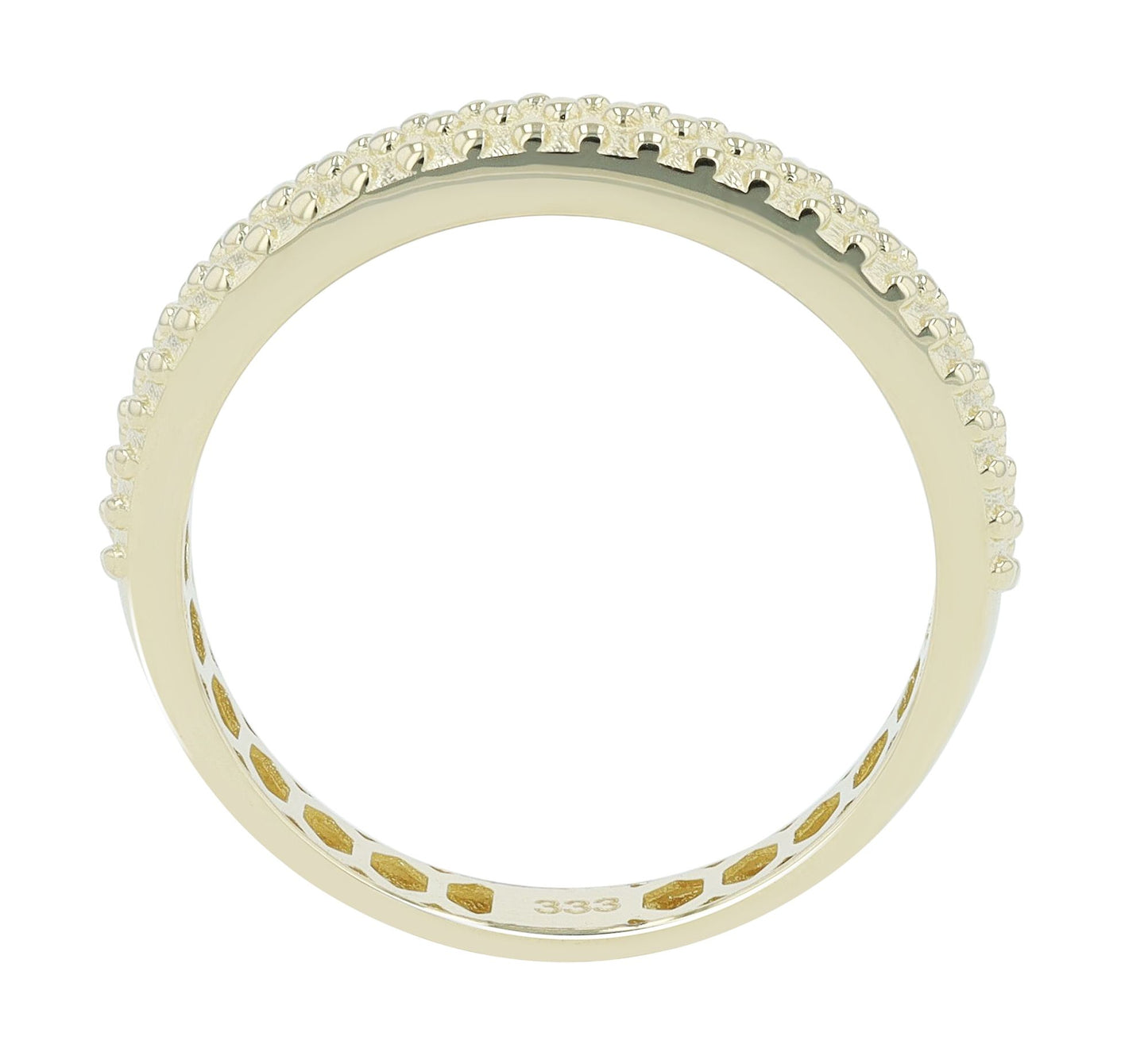 333/- Gold Ring "Amaia", 8 Karat, Gelbgold