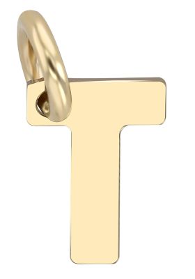 375/- Gold Anhänger "Golden Initials" ohne Kette, Buchstaben, Initialien, 9 Karat