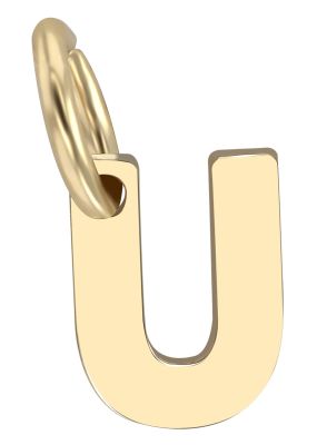 375/- Gold Anhänger "Golden Initials" ohne Kette, Buchstaben, Initialien, 9 Karat