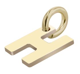 375/- Gold Anhänger "Golden Initials" ohne Kette, Buchstaben, Initialien, 9 Karat