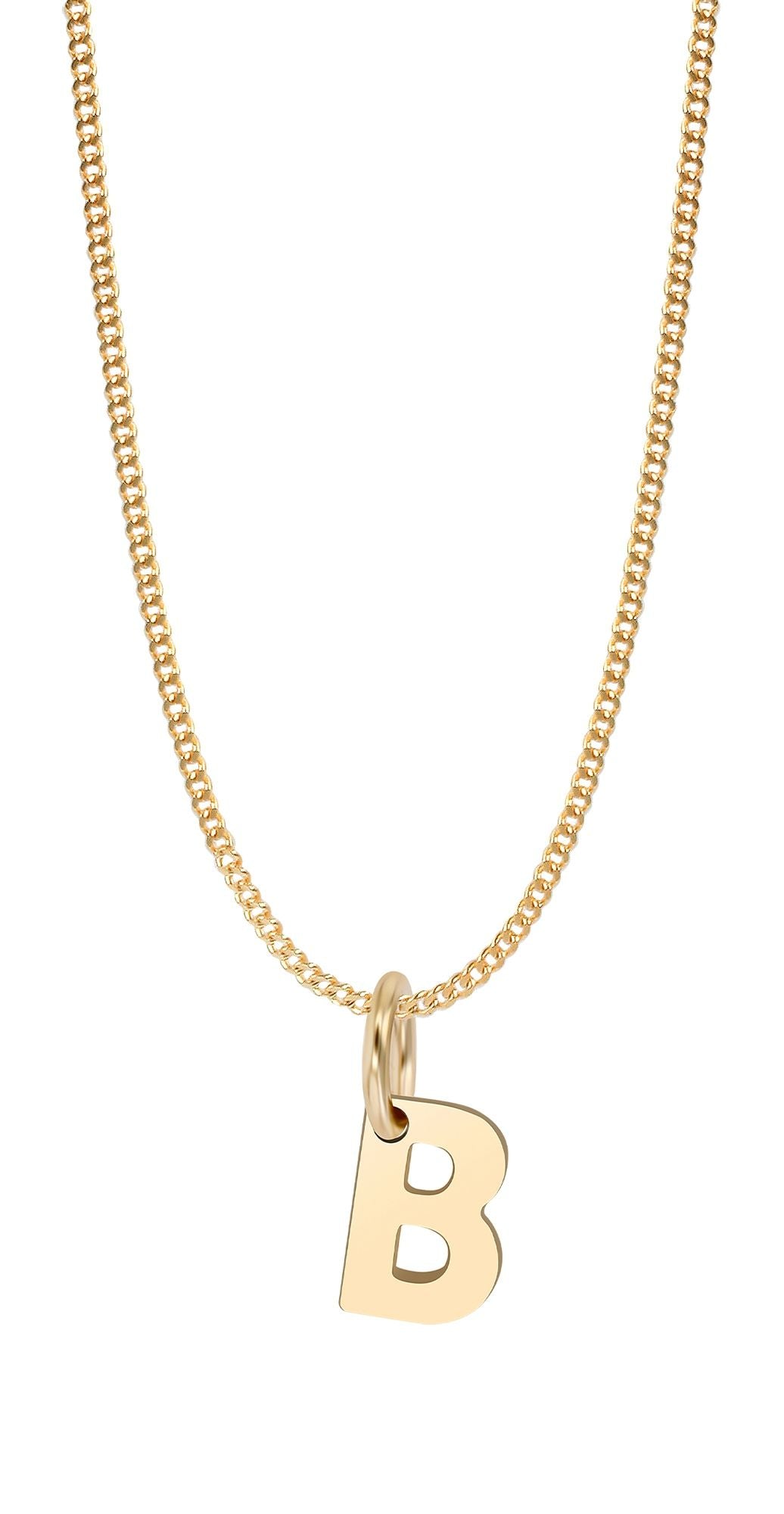 375/- Gold Anhänger "Golden Initials" ohne Kette, Buchstaben, Initialien, 9 Karat