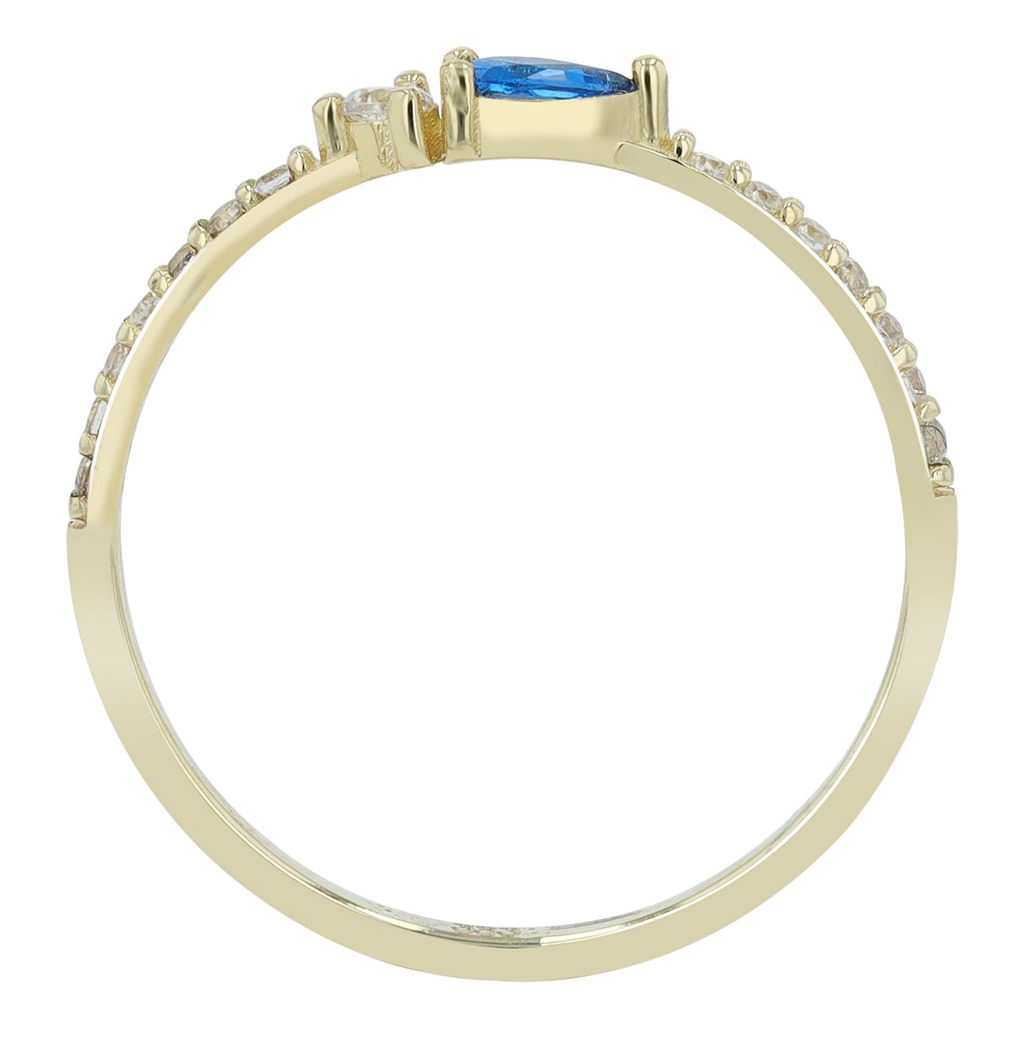 333/- Gold Ring "Makayla" mit Zirkonia, 8 Karat