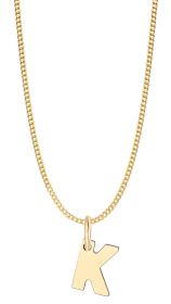 375/- Gold Anhänger "Golden Initials" ohne Kette, Buchstaben, Initialien, 9 Karat