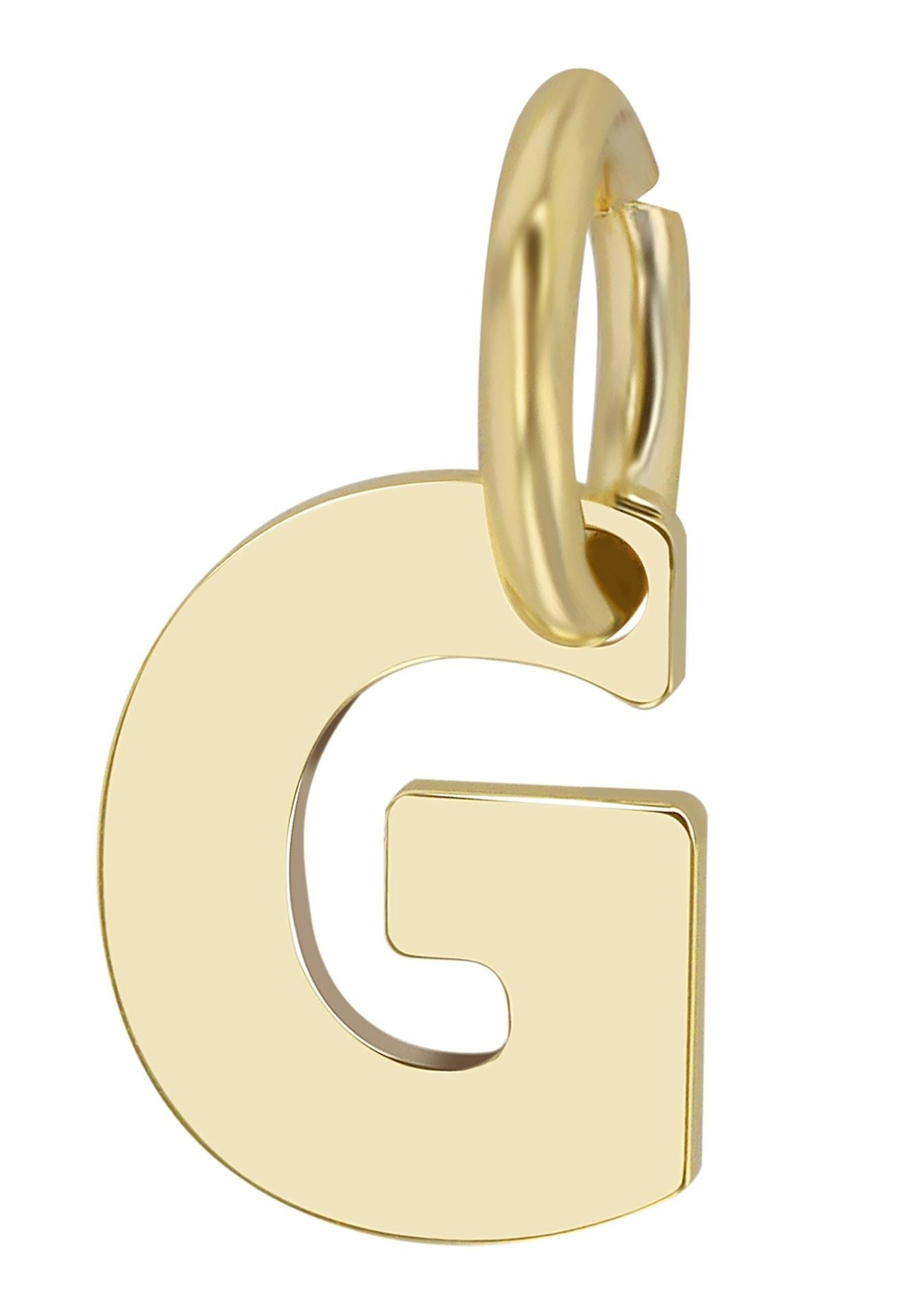 375/- Gold Anhänger "Golden Initials" ohne Kette, Buchstaben, Initialien, 9 Karat