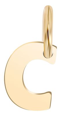 375/- Gold Anhänger "Golden Initials" ohne Kette, Buchstaben, Initialien, 9 Karat