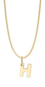 375/- Gold Anhänger "Golden Initials" ohne Kette, Buchstaben, Initialien, 9 Karat