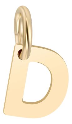 375/- Gold Anhänger "Golden Initials" ohne Kette, Buchstaben, Initialien, 9 Karat