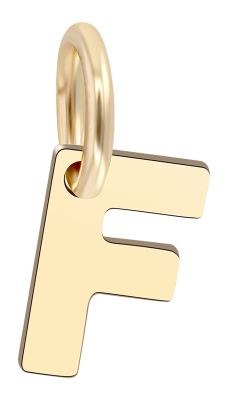 375/- Gold Anhänger "Golden Initials" ohne Kette, Buchstaben, Initialien, 9 Karat
