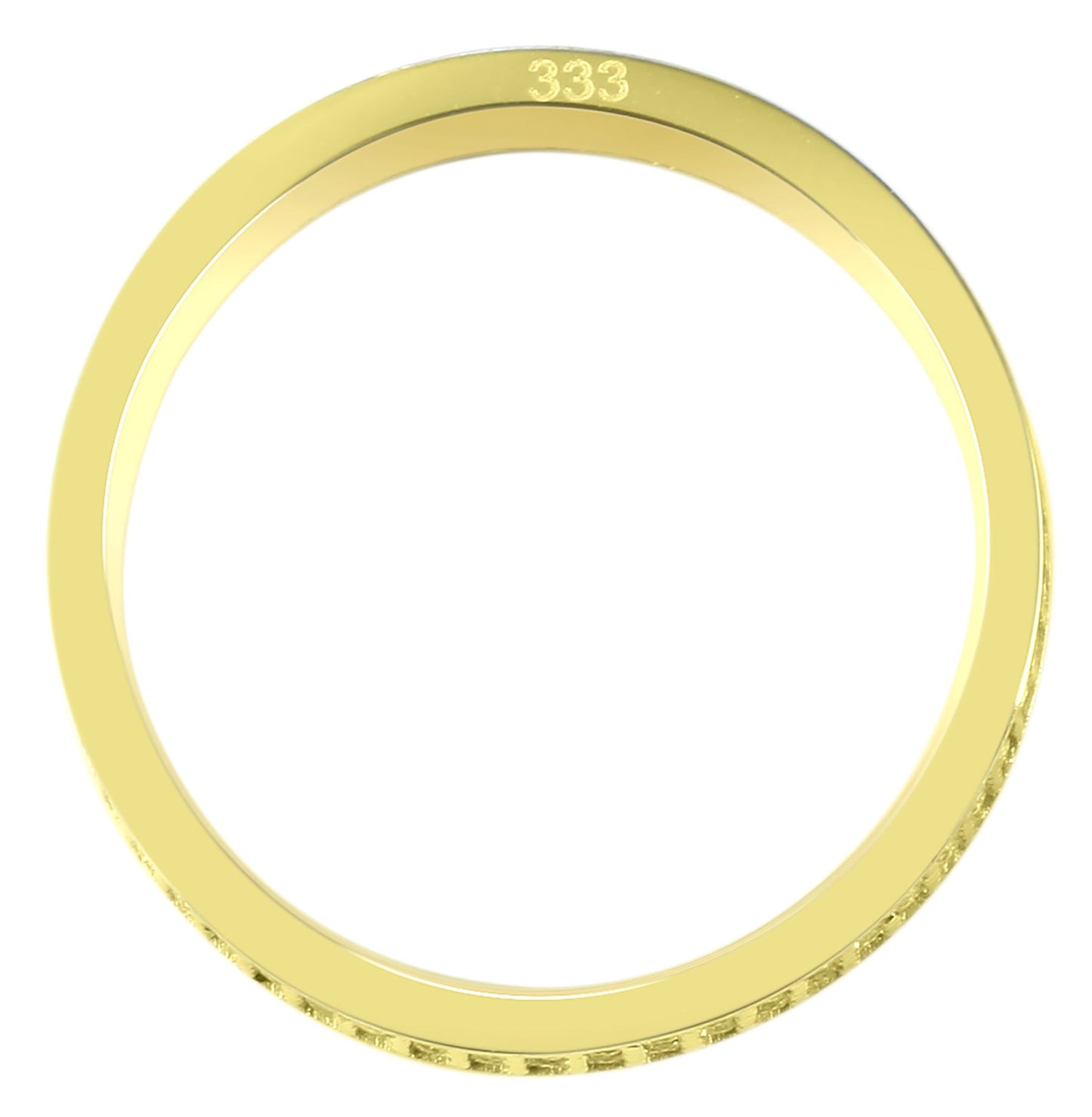 333/- Gold Ring "Sarina" mit Zirkoniabesatz, Gelbgold, 8 Karat