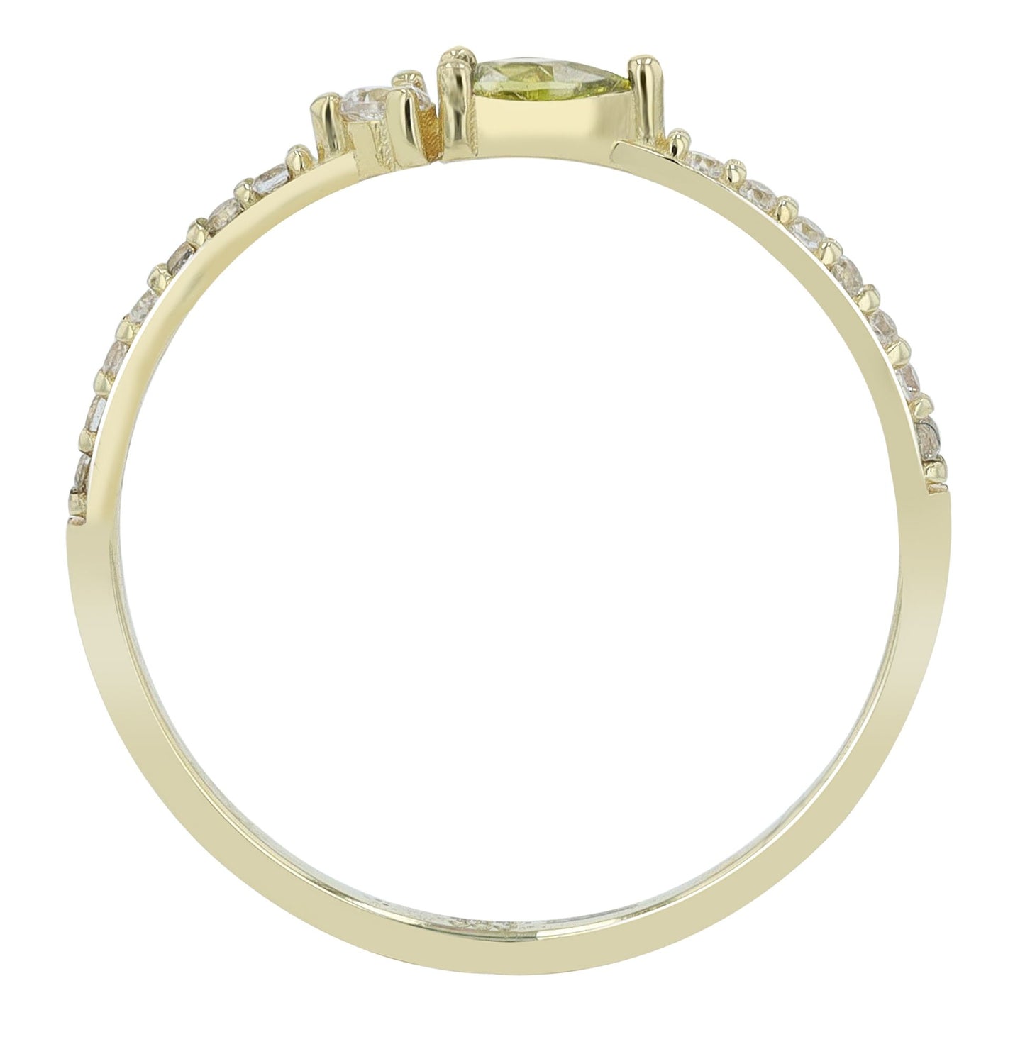 333/- Gold Ring "Brianna" mit Zirkonia, 8 Karat