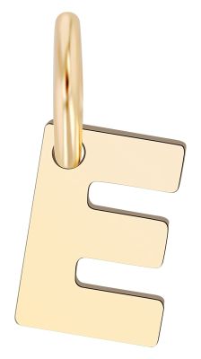 375/- Gold Anhänger "Golden Initials" ohne Kette, Buchstaben, Initialien, 9 Karat
