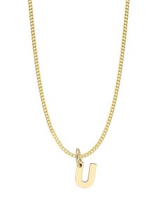 375/- Gold Anhänger "Golden Initials" ohne Kette, Buchstaben, Initialien, 9 Karat