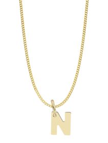 375/- Gold Anhänger "Golden Initials" ohne Kette, Buchstaben, Initialien, 9 Karat