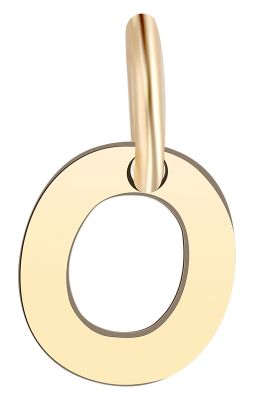 375/- Gold Anhänger "Golden Initials" ohne Kette, Buchstaben, Initialien, 9 Karat