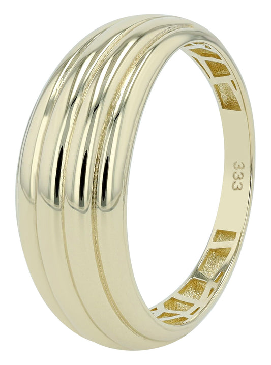 333/- Gold Ring "Samina", 8 Karat, Gelbgold
