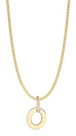 375/- Gold Anhänger "Golden Initials" ohne Kette, Buchstaben, Initialien, 9 Karat